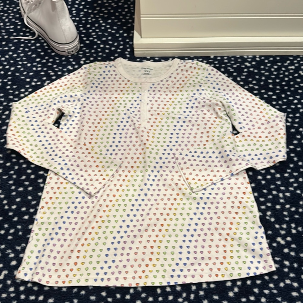 Roller Rabbit | Disco Hearts Pajamas | FULL SET | Long Sleeve | XXS